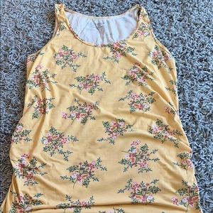 Motherhood Maternity ruched side tank